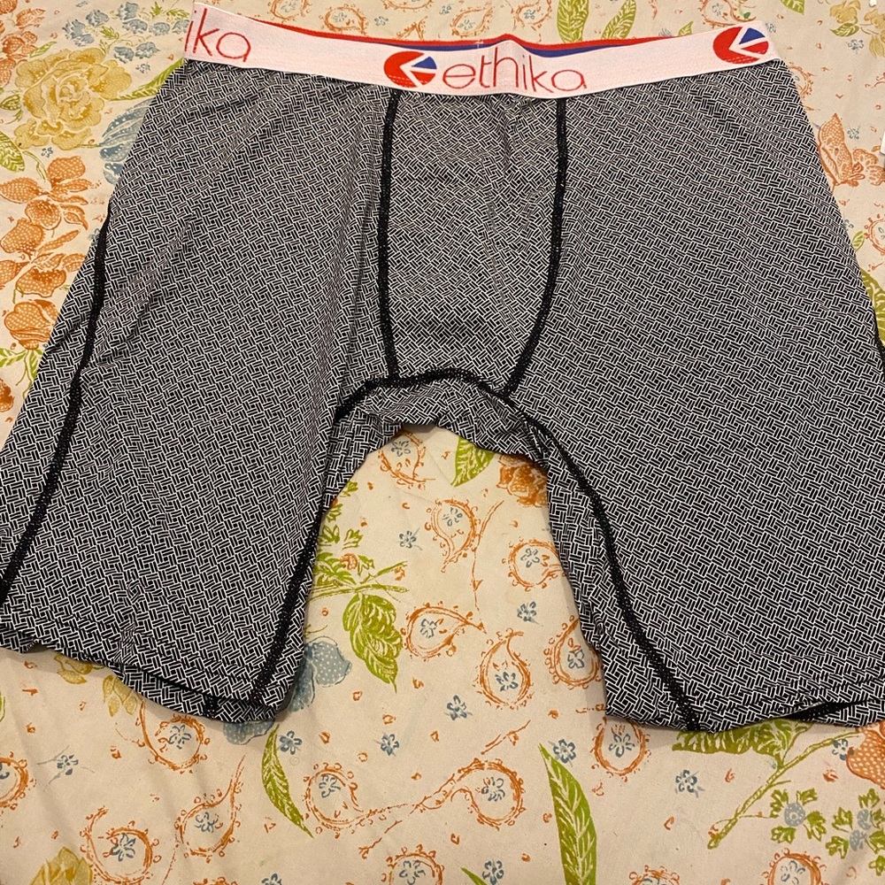 COPY - Ethika The Staple Men's Black Boxer Briefs Size Large New in Pack